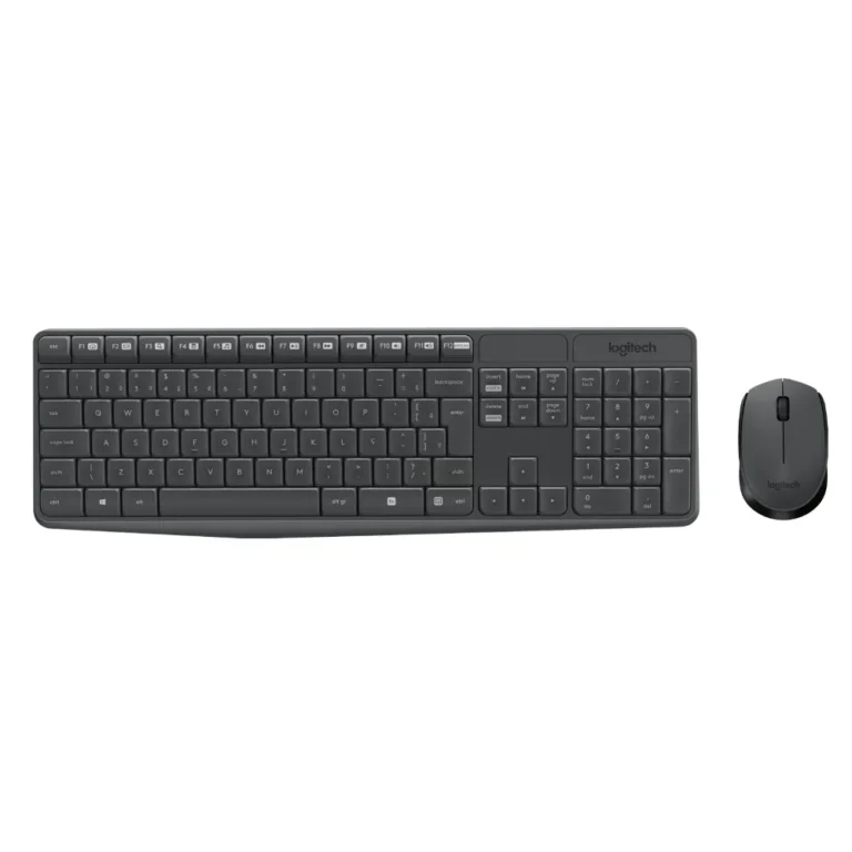 Logitech MK235, combo sem fio com teclado e mouse para produtividade e uso diário