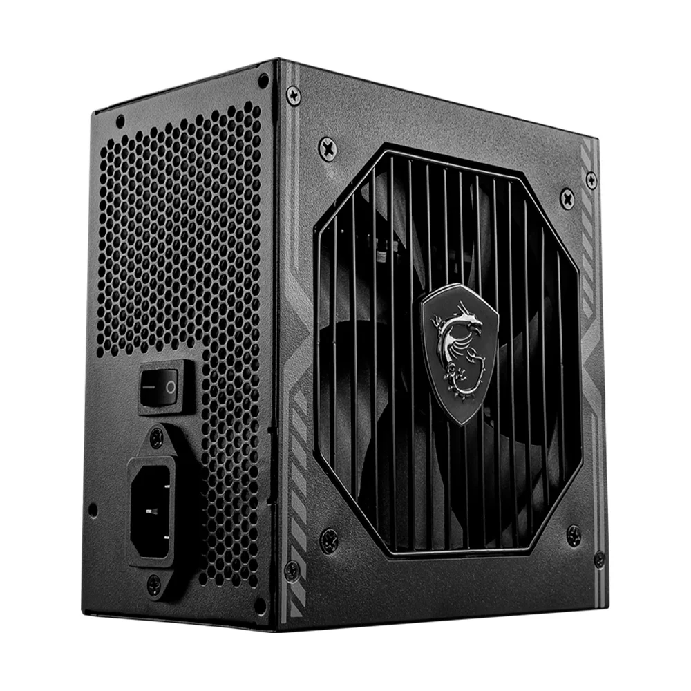 Fonte de alimentação MSI MAG A650BN de 650W, destacando o equilíbrio entre custo e desempenho para PCs gamers.