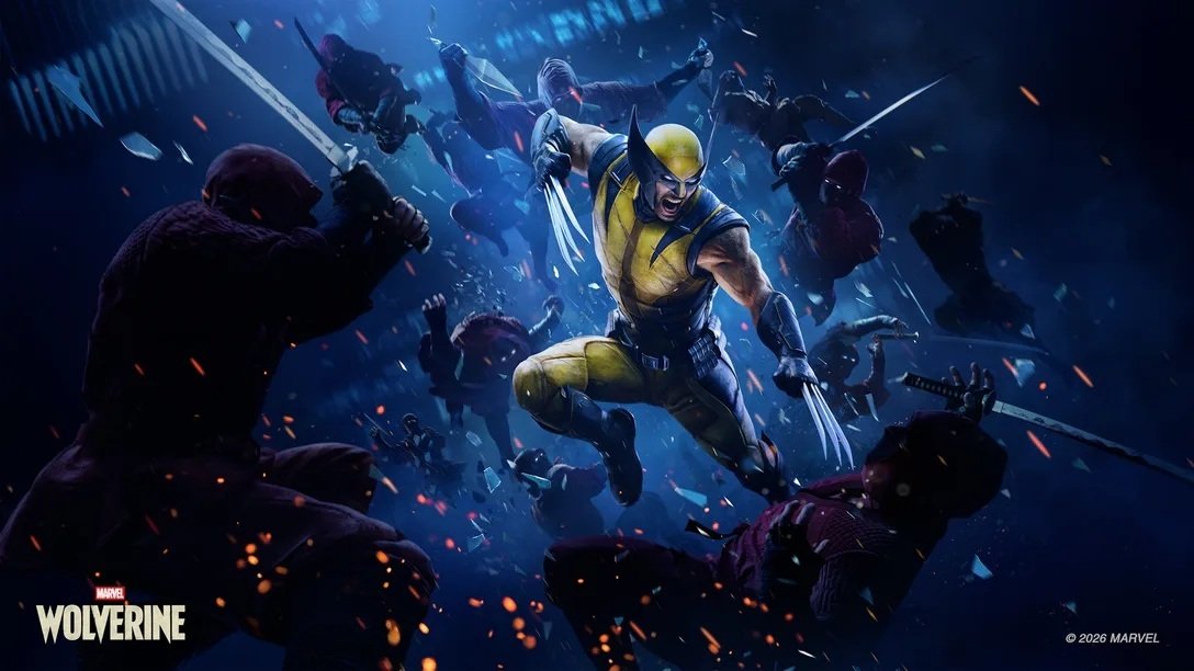 Arte de capa para a matéria sobre Marvel's Wolverine, mostrando o herói mutante Logan no bar Princess Bar em Madripoor