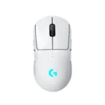 Mouse gamer sem fio Logitech G PRO 2 LIGHTSPEED com sensor de 32K DPI em destaque sobre mousepad